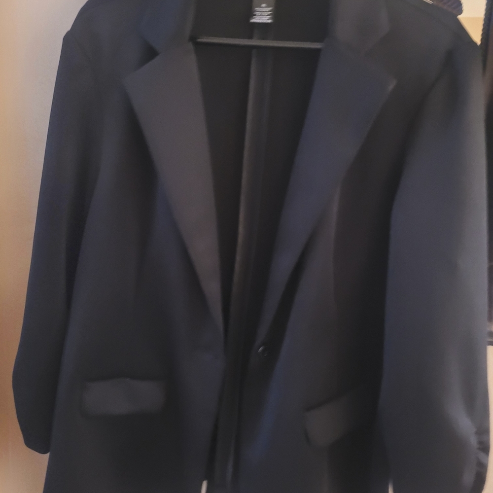 Soho lightweight 3/4 sleeve blazer
